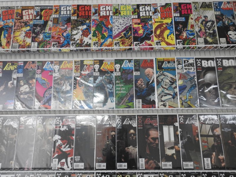 Huge Lot 160+ Comics W/Ghost Rider, Punisher, Hobgoblin+ Avg VF+ Condition!