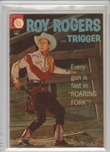 ROY ROGERS AND TRIGGER V1 #117 1957 DELL / PRE-GRADED FROM DEALER / VF 