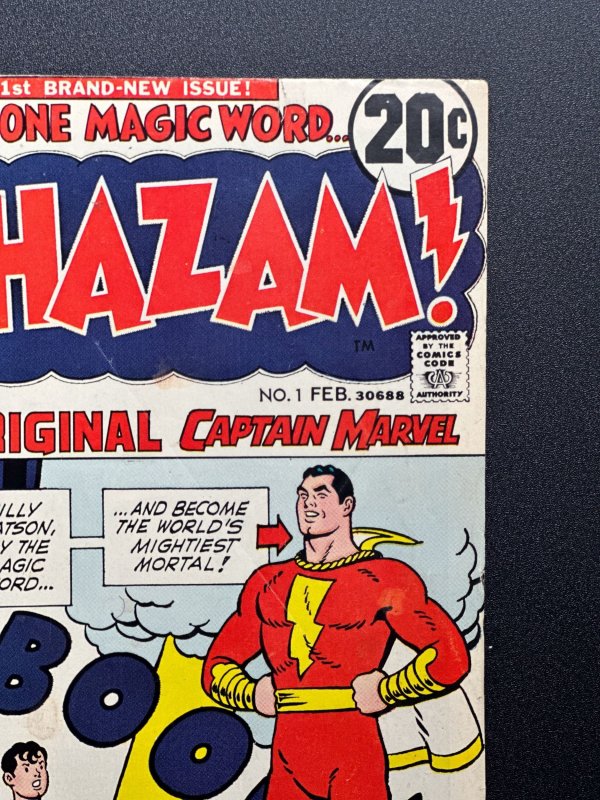 Shazam! #1 (1973) 1st App of Captain Marvel - FN+