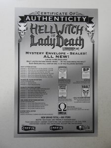 Hellwitch: Wargasm #1 Steven Butler Clash Homage Variant NM Condition! W/ COA!