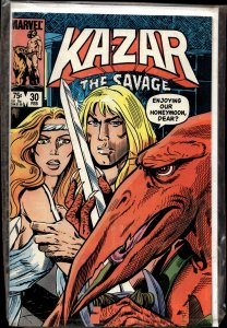 Ka-Zar the Savage #30 (1984) Ka-Zar