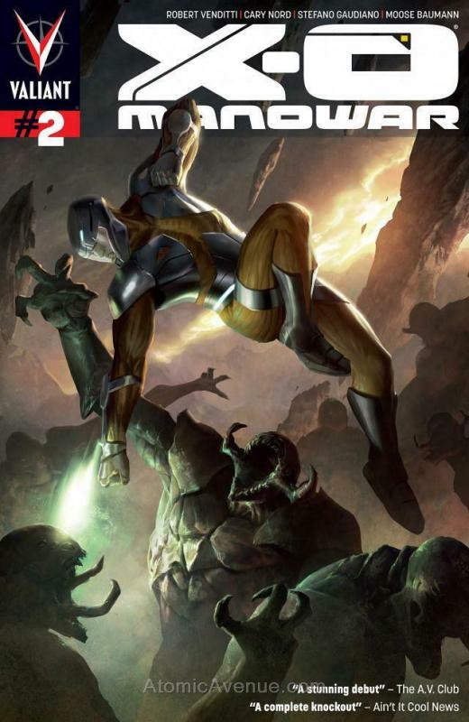 X-O Manowar (3rd Series) #2 FN; Valiant | save on shipping - details inside