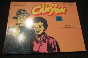 1978 Steve Canyon Meets DEEN WILDERNESS Caniff SC Vol 3 FN+ Comic Art Pub