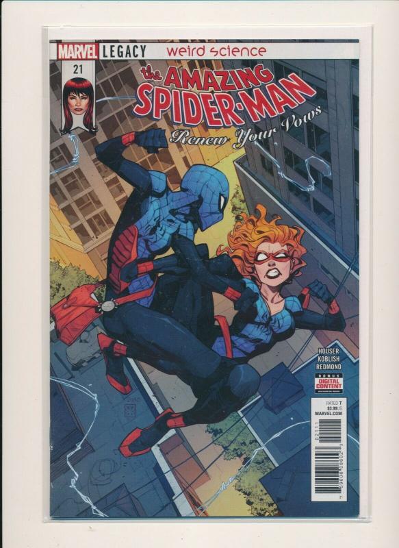 Marvel Legace Weird Science THE AMAZING SPIDER-MAN#21  NM (PF788) 