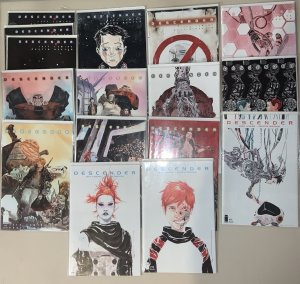 Descender #1-13 plus variant - Image 2015 - 3x #1a plus 1x #1b - 16 total - NM