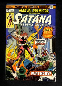 Marvel Premiere #27 1st Solo Satana Devil's Daughter  Story!