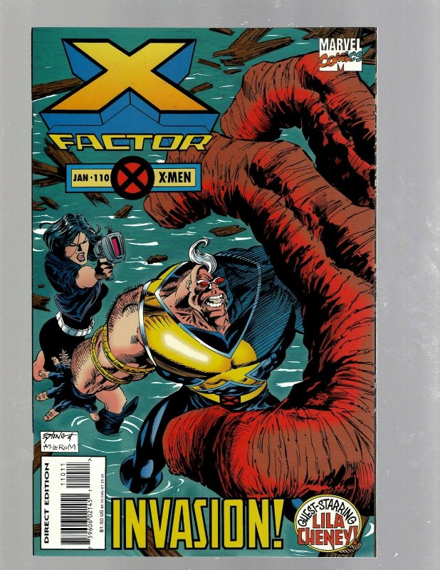 11 Comics X-Factor 108 109 110 Marvel Universe 1 2 3  8  11 11 14 14 SB4