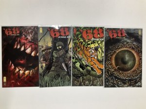 ‘68 JUNGLE JIM COMPLETE 1-4 1 2 3 4 NM NEAR MINT IMAGE COMICS