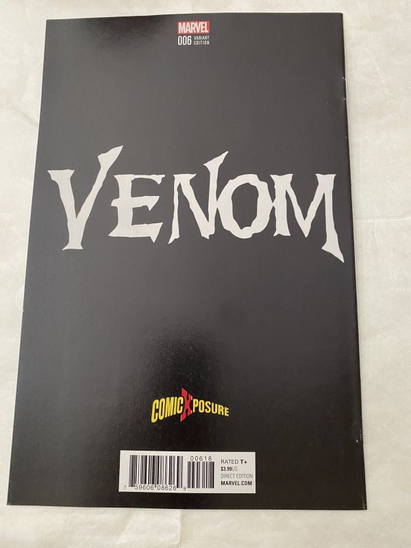 Venom 6 (2017) X-23 Venomized Full Mask Comicxposure Variant Cover Mike Costa