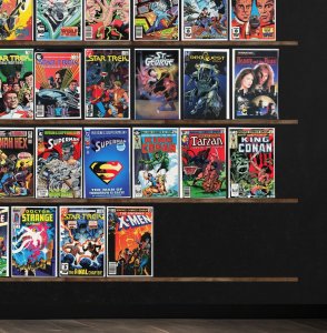 Huge Lot 140+ Comics with Star Trek, Team Titans, X-Factor, Micronauts & More!