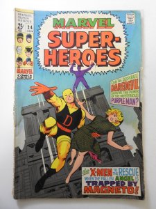 Marvel Super-Heroes #24 GD Condition see description