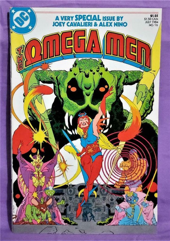 OMEGA MEN #14 - 24, Annual #1 (#20 - 2nd Lobo) (DC, 1984)!