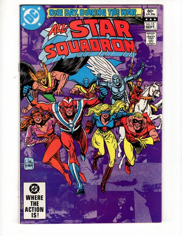 All-Star Squadron #13 Direct Edition (1982)  / ID#148