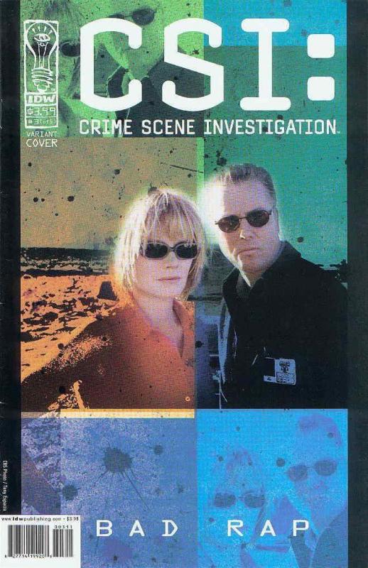 CSI: Crime Scene Investigation—Bad Rap #3A VF/NM; IDW | save on shipping - detai