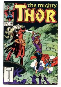 Thor #347 comic book-1984-First appearance ALGRIM-Comic Book  Marvel