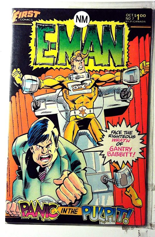 E-Man #7 (1983) First Comics 1st Print Comic Book