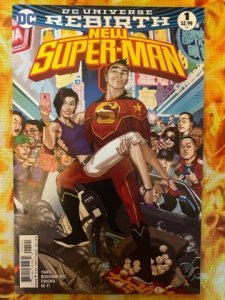 New Super-Man #1 Variant Cover (2016) - MT