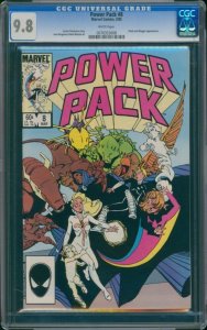 Power Pack #8 (Marvel, 1985) CGC 9.8