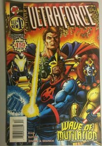 Ultraforce #1 Malibu Comics Newsstand Variant October Oct 1995 (VFNM)