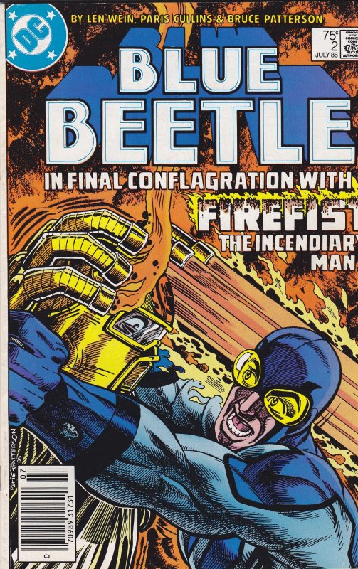Cedar Chest Comics - Blue Beetle #2 CGC graded 8.5 - origin (new) and  death of (old) Blue