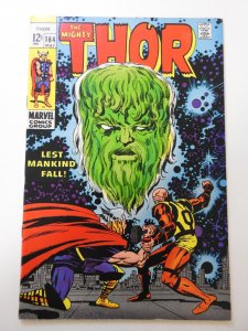 Thor #164 (1969) FN+ Condition! small stain top left