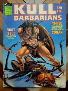 KULL & BARBARIANS #1-3 FN+ Marvel 1975 Complete Series ft Red Sonja Solomon Kane