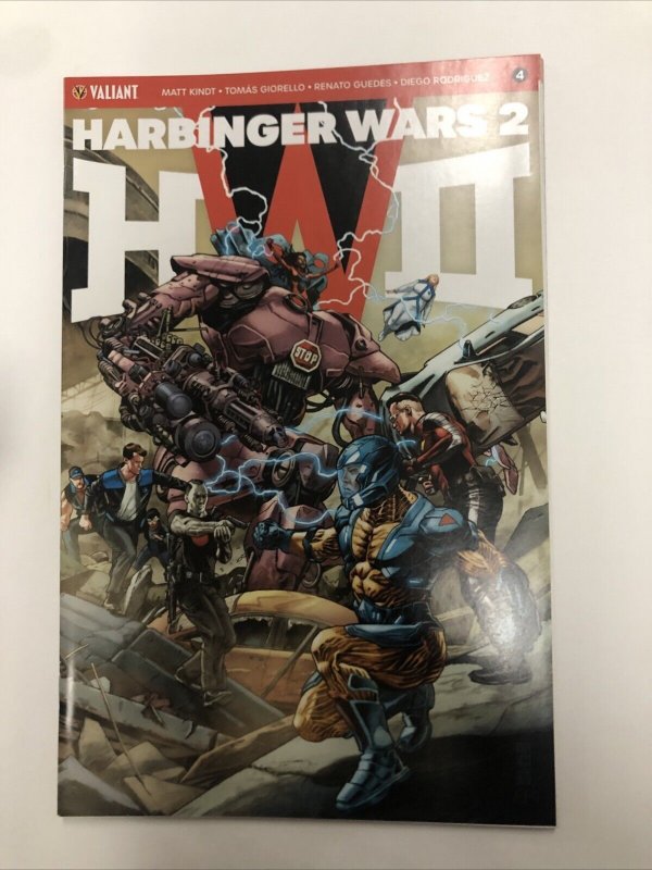 Harbinger Wars (2018) Set Issue # 1-4 • Valiant Comics • Matt Kindt • Giorello