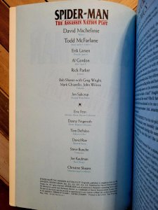 Spider-Man: The Assassin Nation Plot TPB 1st Print Marvel 1992 McFarlane Art! FN