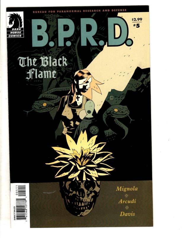 10 Dark Horse Comics BPRD # 1 2 3 4 5 6 Black Flame + Aeon Flux # 1 2 3 4  JC11