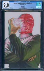 Captain America Symbol of Truth #11 CGC 9.8 Alex Ross Timeless Red Skull 2023