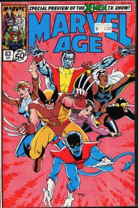 Marvel Age #63 (1988) X-Men