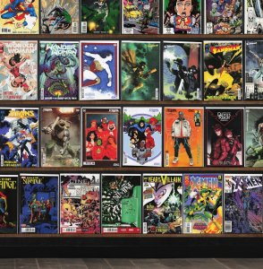 Huge Lot 140+ Comics with Action Comics, The Uncanny X-Men & More!