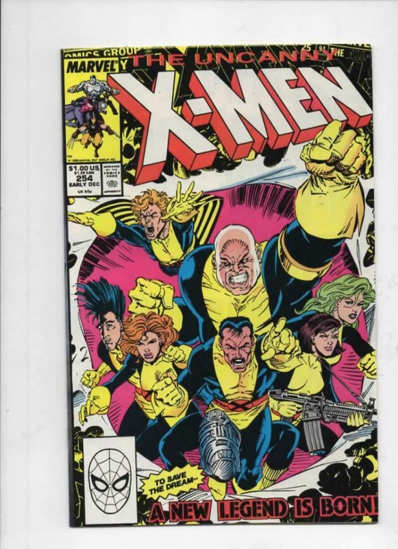 X Men 254 Nm Wolverine Jim Lee Claremont Uncanny More In Store Hipcomic