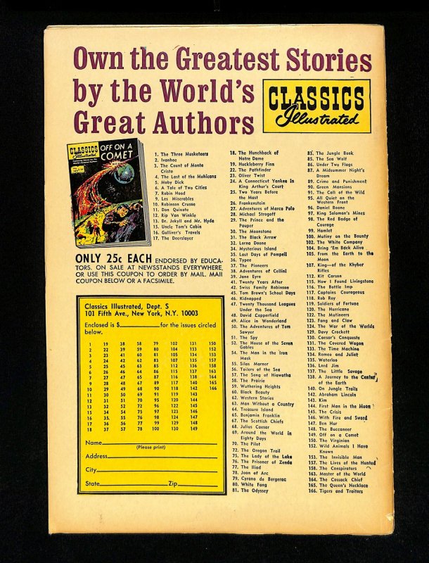 Classics Illustrated #164