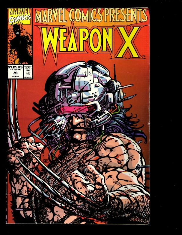 10 Weapon X Marvel Comics # 77 78 79 80 (2) 81 82 83 84 (2)  EK4