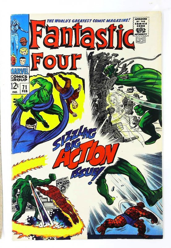 Fantastic Four (1961 series) #71, Fine+ (Actual scan)