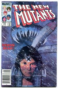 NEW MUTANTS #18-First appearance of WARLOCK 1984 Marvel!! vf-