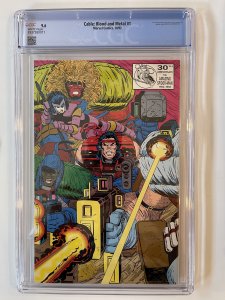 Cable Blood and Metal #1 CGC 9.6 - Marvel Comic 1992; Wraparound CVR Key Stryfe