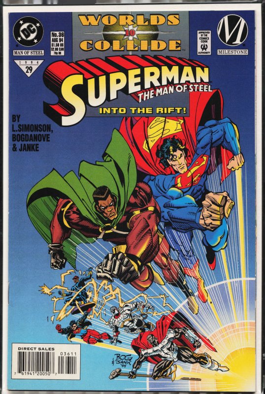 Superman: The Man of Steel #36 (1994) Superman