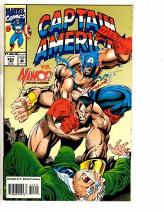 Lot Of 5 Captain America Marvel Comic Books # 421 422 423 424 425 Hulk Thor TW54