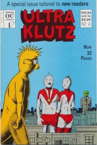 ULTRA KLUTZ #24, VF+, Jeff Nicholson, Onward Comics 1986 1988  more in store