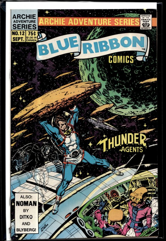 Blue Ribbon Comics #12 (1984) T.H.U.N.D.E.R. Agents