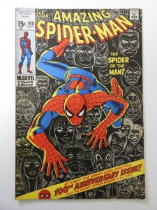 The Amazing Spider-Man #100 (1971) VG Condition moisture stain