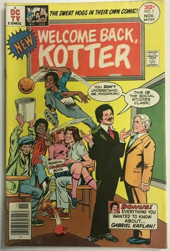 WELCOME BACK KOTTER#1 FN/VF 1976 DC BRONZE AGE COMICS 