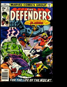 Lot of 11 Defenders Marvel Comic Books 40 44 48 49 53 56 57 92 98 101 129 JF10