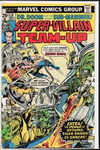 Super-Villain Team-Up #3 (1975) Namor the Sub-Mariner