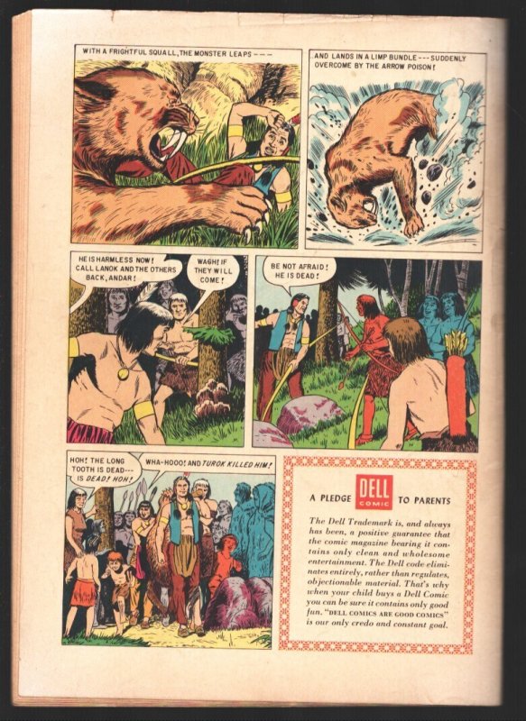 Turok, Son of Stone #4  1956 - Dell  -VG - Comic Book