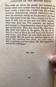 AshEnden or the British agent, MAUGHAM, 1941