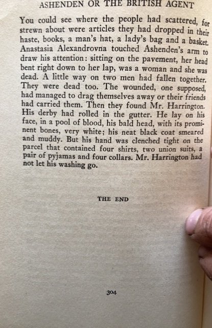 AshEnden or the British agent, MAUGHAM, 1941