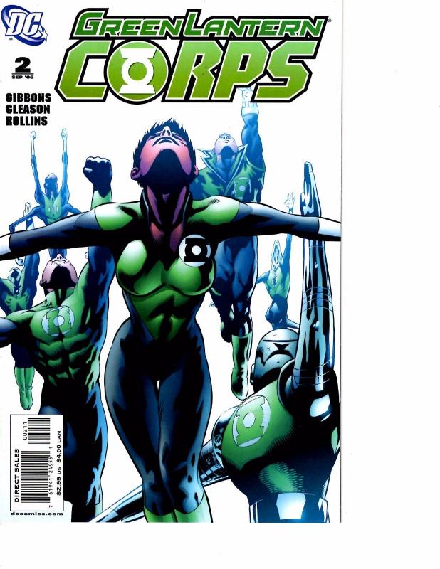 Lot Of 5 Green Lantern Corps DC Comic Book #1 2 3 4 5  KS6